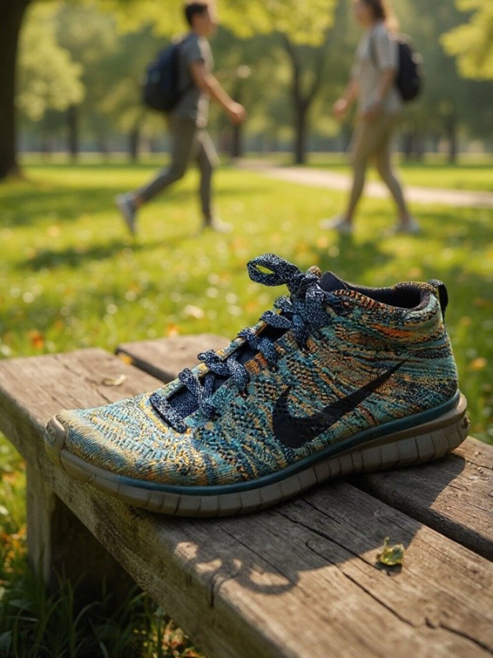 Nike Free Flyknit Chukka Mineral Teal Men's 8